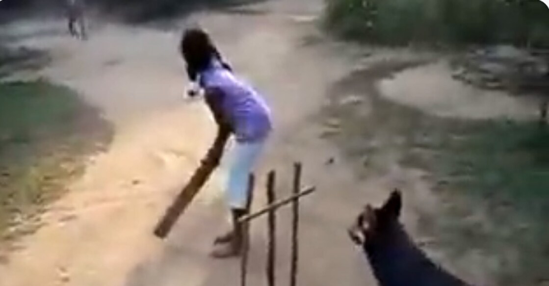 Sachin all praise for dog!