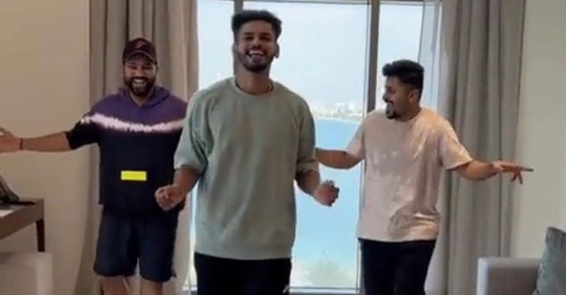 Rohit posts dance video