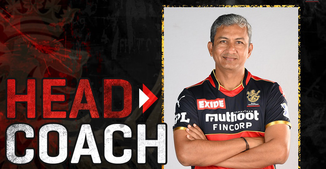 Sanjay Bangar. Photo: Twitter/RCB