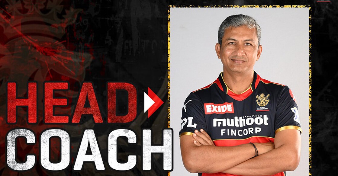 Sanjay Bangar. Photo: Twitter/RCB