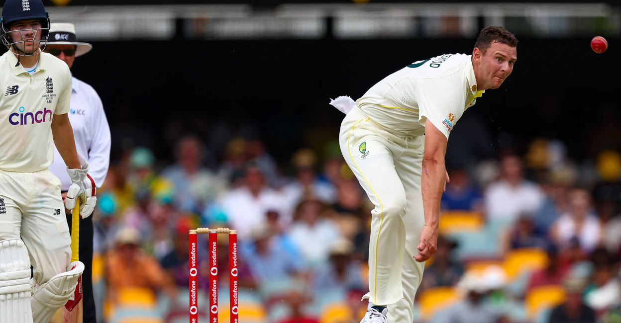 A decision on Hazlewood's fitness for the third Boxing Day Test in Melbourne would be made after further assessment and rehab. File photo: AFP/Patrick Hamilton