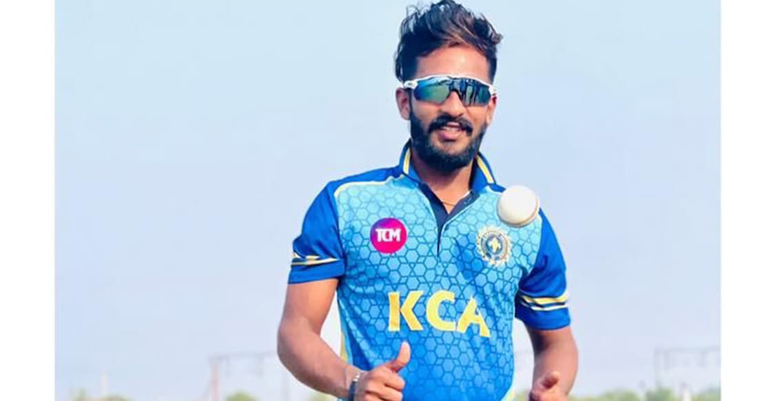 Sijomon Joseph shone both with the bat and ball in the Vijay Hazare Trophy. Photo: By Special Arrangement