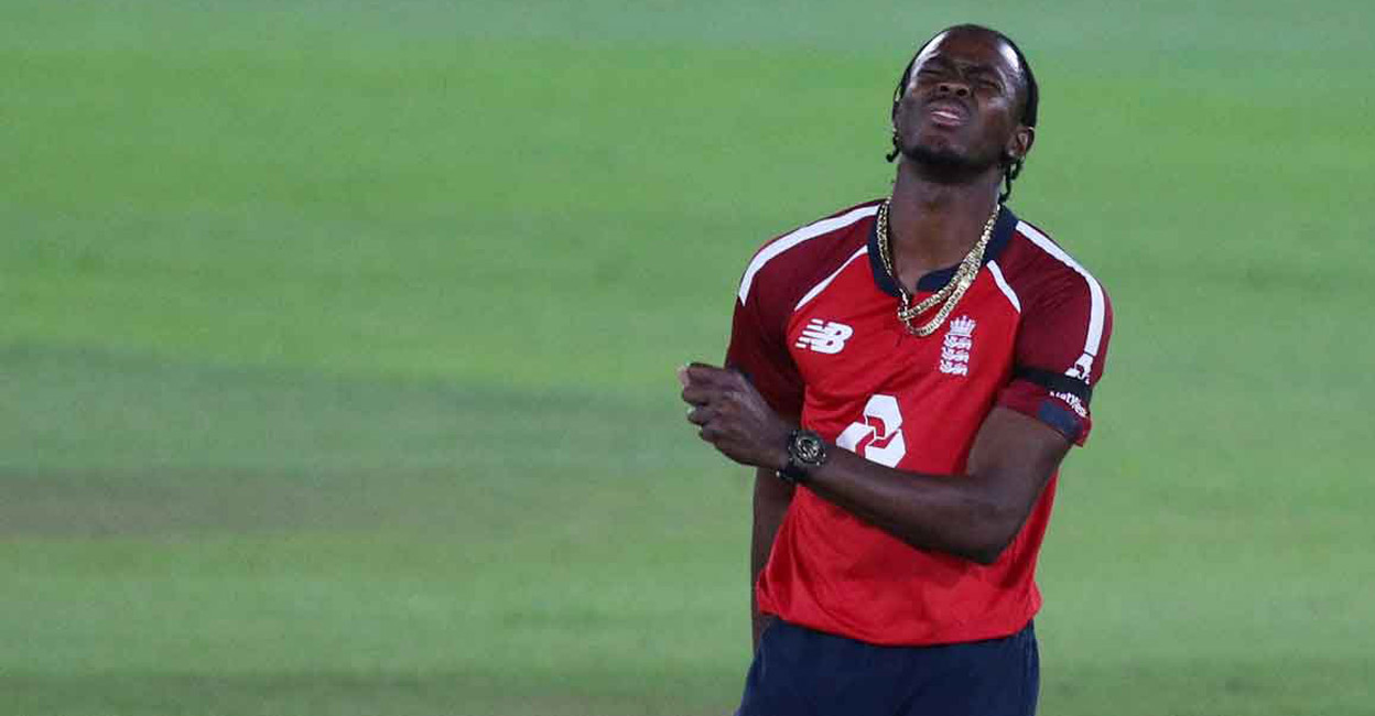 England fast bowler Jofra Archer. File photo: Reuters