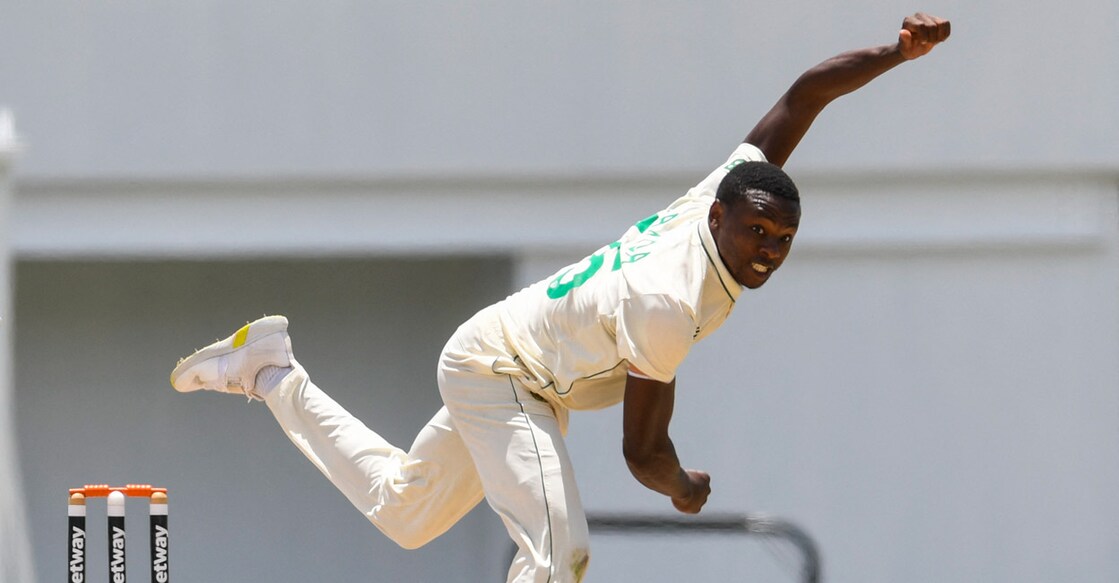 South African pace spearhead Kagiso Rabada. File photo: AFP/Randy Brooks