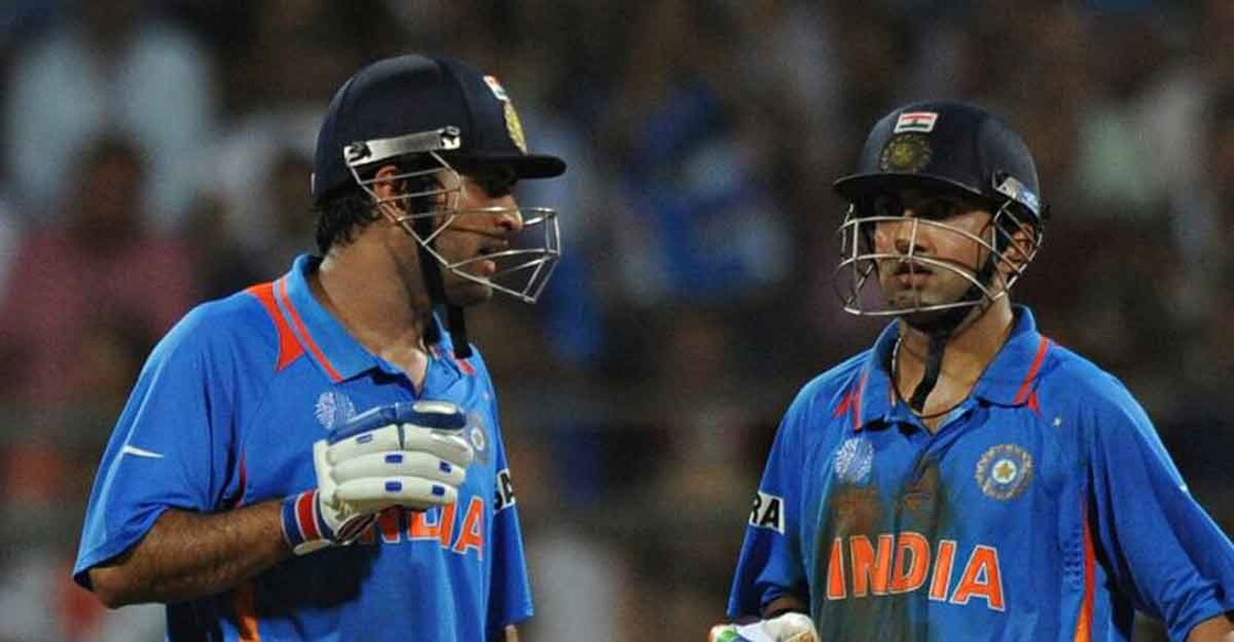 Dhoni & Gambhir