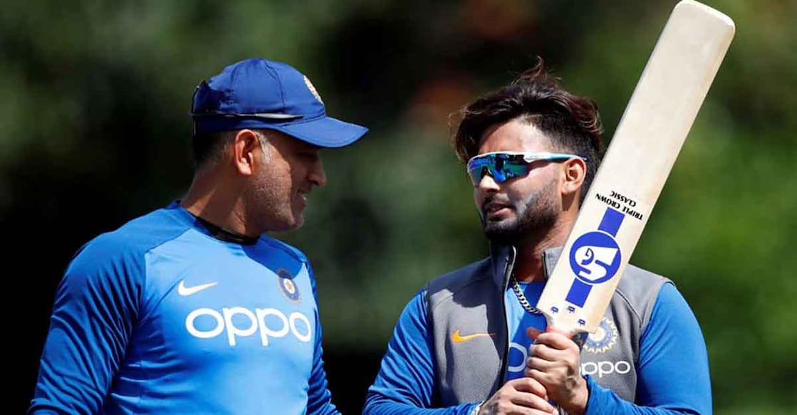 Dhoni & Pant Dhoni & Pant