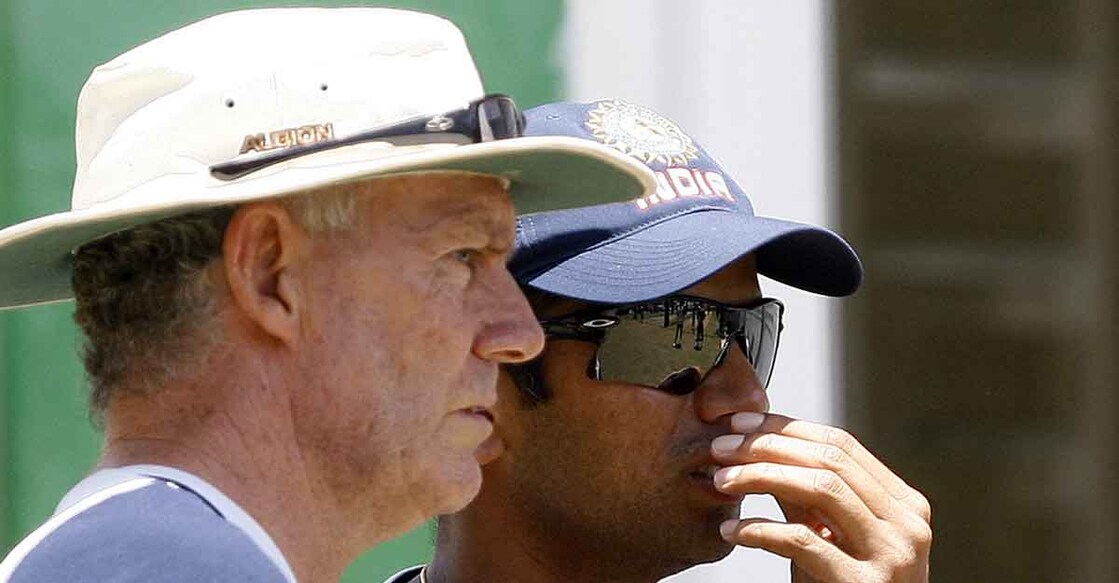 Greg Chappell & Rahul Dravid
