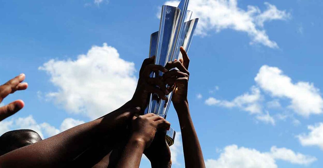 T20 World Cup trophy. File photo: AFP