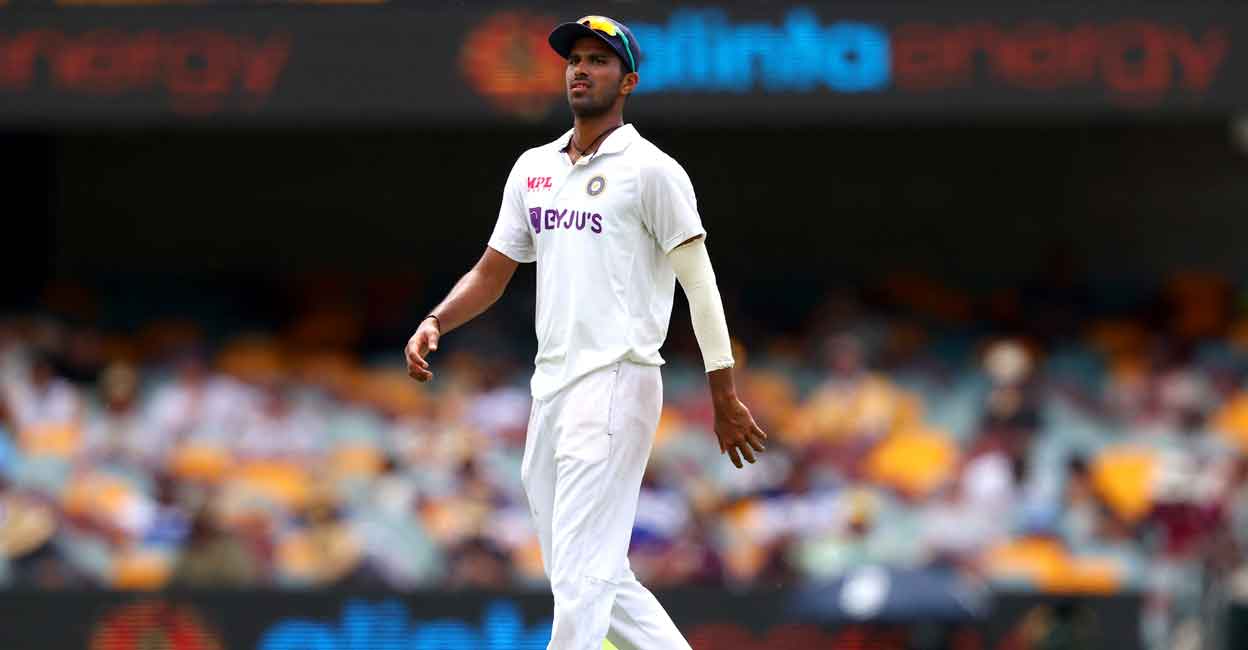 Indian all-rounder Washington Sundar. File photo: AFP
