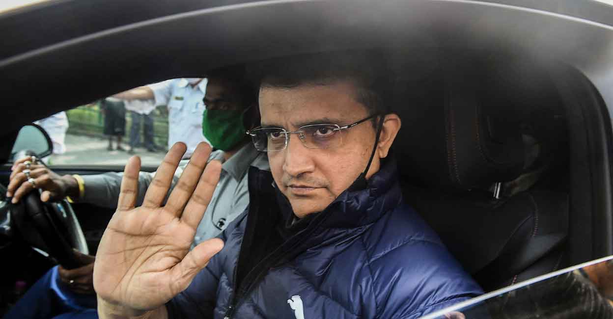 BCCI chief Sourav Ganguly. File photo: AFP