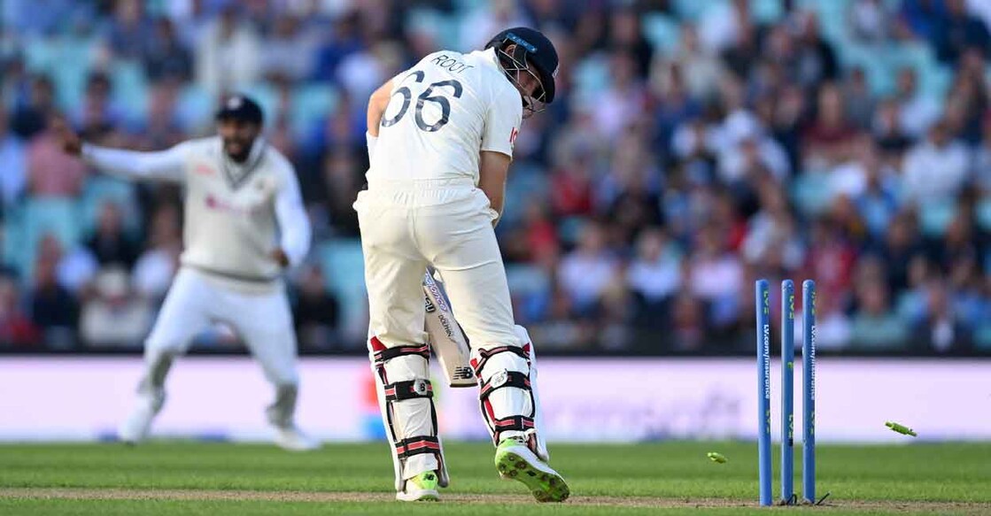 Umesh Yadav gets Joe Root