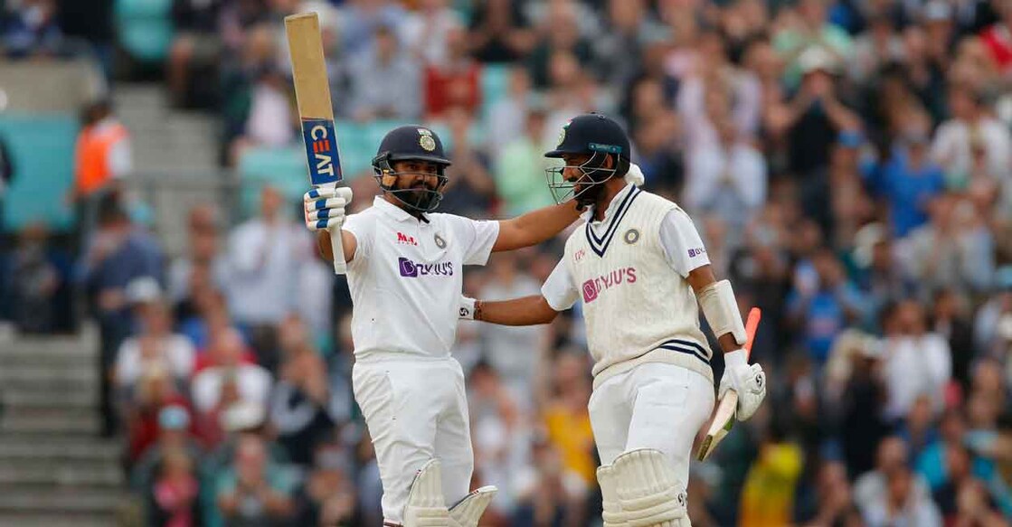Rohit Sharma and Cheteshwar Puajara 