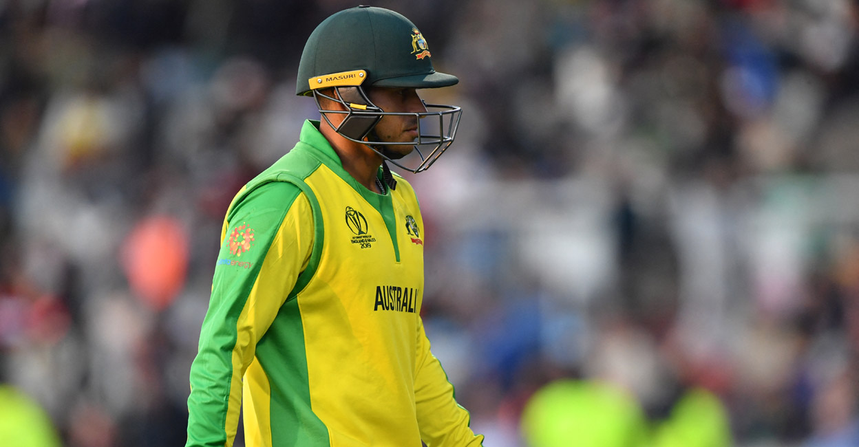 Usman Khawaja's dismissal for 23 opened the door for Adelaide Strikers. File photo: AFP/Paul Ellis