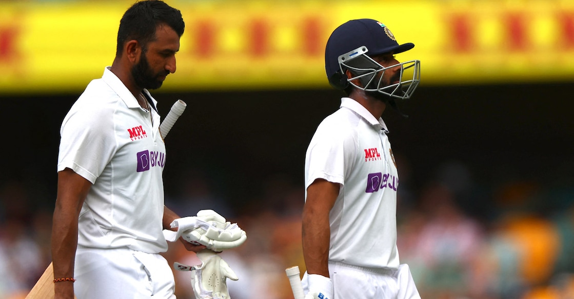 Pujara & Rahane There have been questions raised about Pujara and Rahane's place in the playing XI after their repeated failures. File photo: AFP/Patrick Hamilton