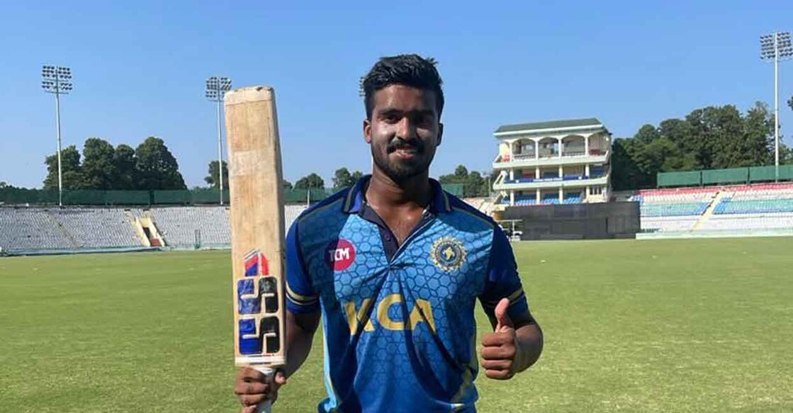 Off-spinner Abdul Bazith