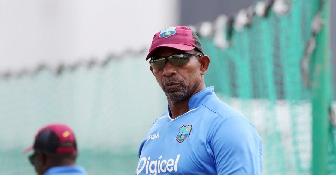 West Indies head coach Phil Simmons.
