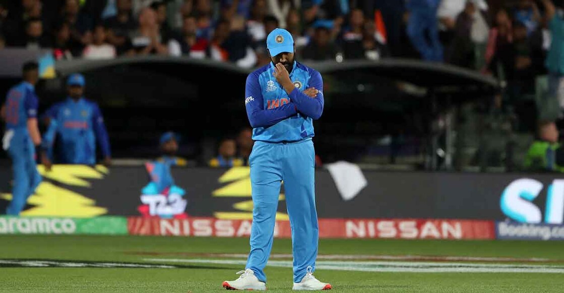 Rohit Sharma It was a crushing loss for Indian skipper Rohit Sharma. Photo: AFP/Surjeeet Yadav
