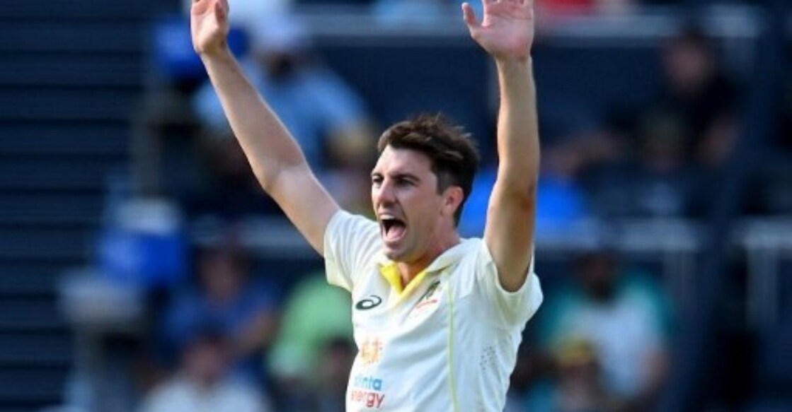 Australia captain Pat Cummins took 5-42 in South Africa's second innings and seven wickets for the match. Photo: AFP