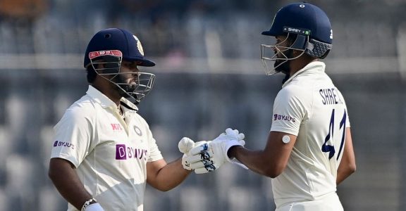 Second Test: Pant, Shreyas Iyer put India in command