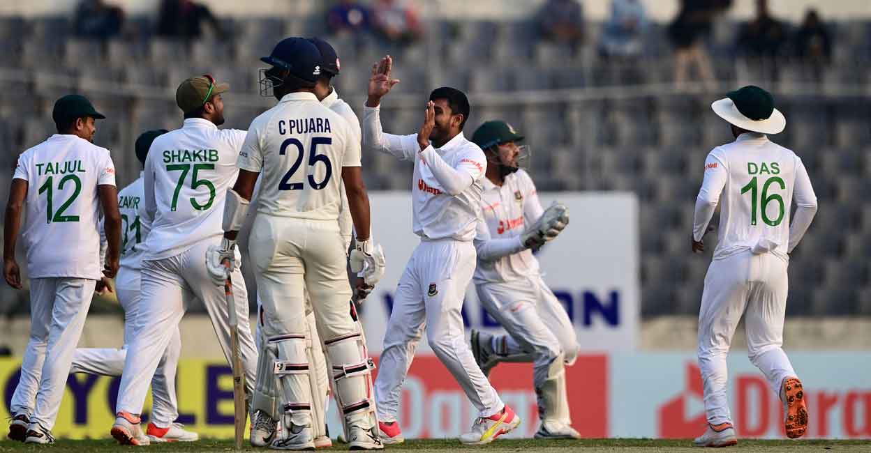 Second Test: Mehidy Hasan leaves India reeling in chase of 145