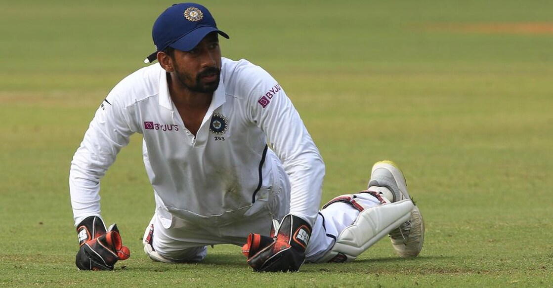 Wriddhiman Saha's international career could well be over. File photo: IANS