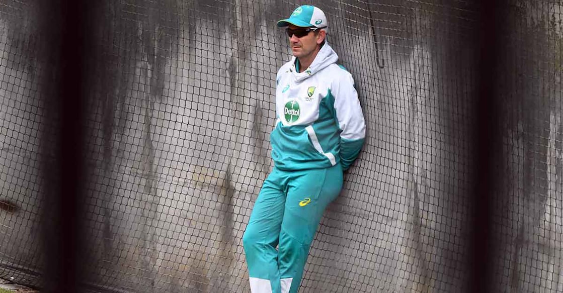 Former Australian head coach Justin Langer. File photo: AFP