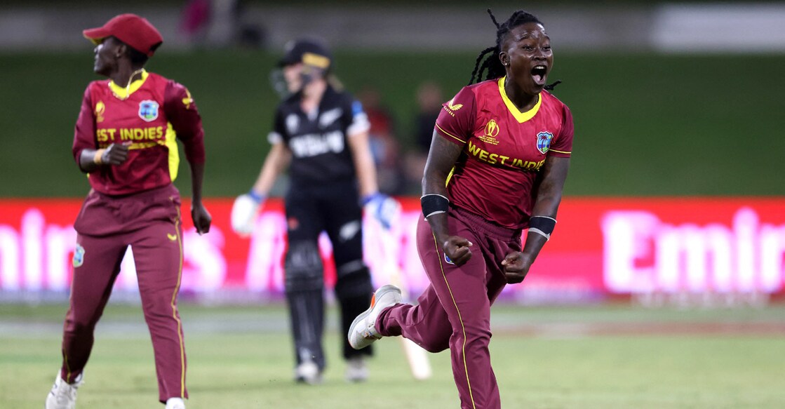 Deandra Dottin bowled a terrific final over. Photo: AFP/Michael Bradley