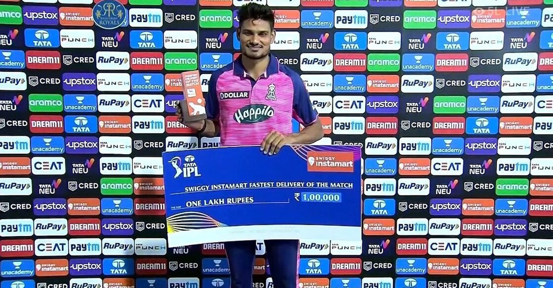 Kuldeep Sen impressed with his pace on his IPL debut. Photo: IANS