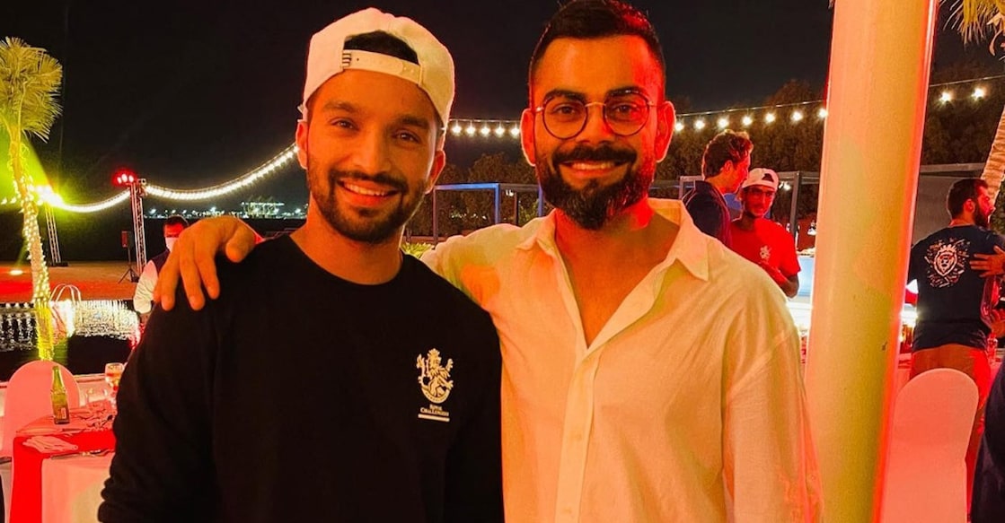 Rajat Patidar with Virat Kohli. File photo: IANS