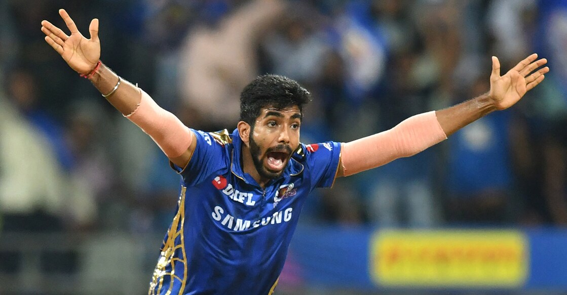 Mumbai Indians' pace spearhead Jasprit Bumrah. File photo: AFP/Punit Paranjpe