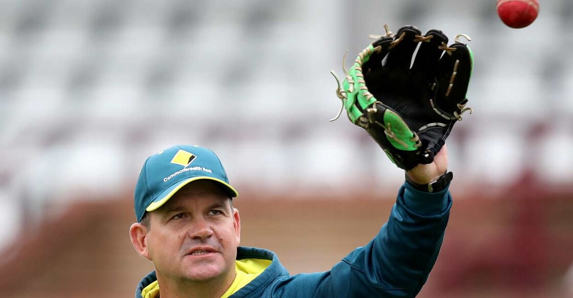 Australia coach Matthew Mott. Photo: Reuters/Peter Cziborra/File