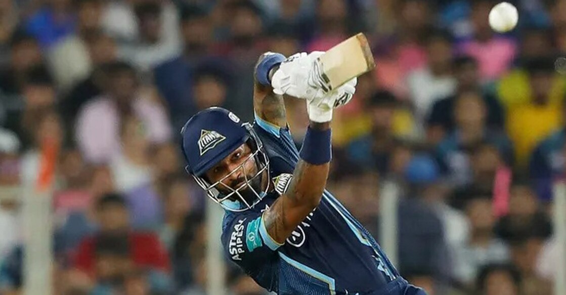 Hardik Pandya in action in the final. File photo: IANS
