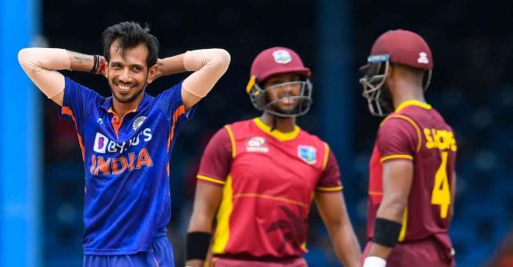 Shai Hope played the role of an anchor to perfection as he added 65 runs with opener Mayers (39), before forging another 62-run stand with Shamarh Brooks (35). Photo: ICC/Twitter Shai Hope played the role of an anchor to perfection as he added 65 runs with opener Mayers (39), before forging another 62-run stand with Shamarh Brooks (35). Photo: ICC/Twitter