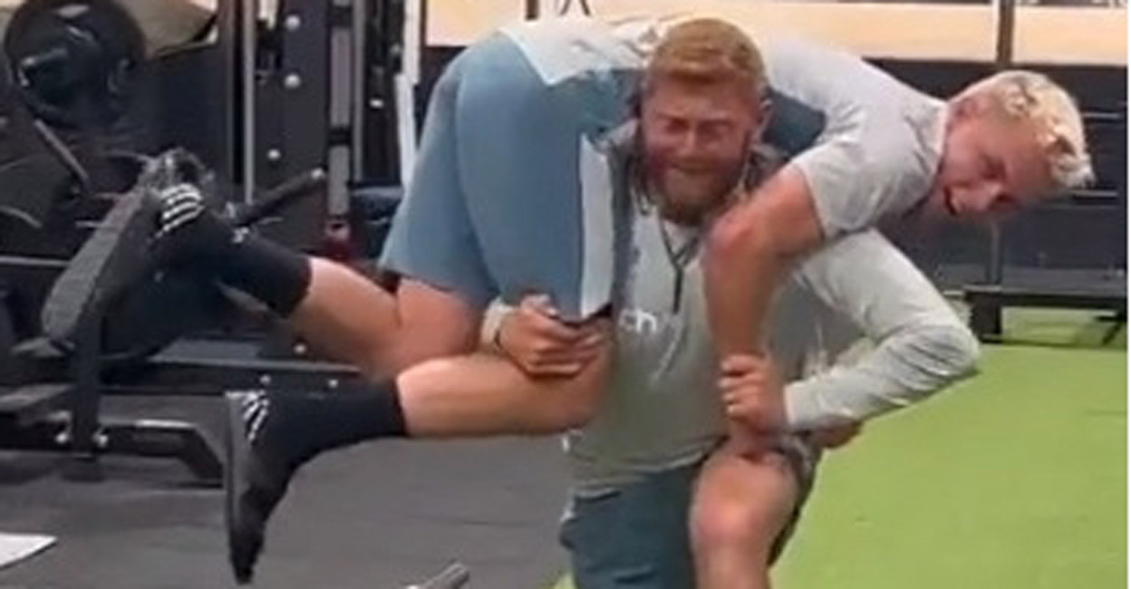 Jonny Bairstow Jonny Bairstow was seen doing an unusual training drill. Photo: IANS