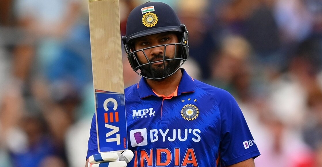 Rohit Sharma was in his element in the first T20I. Photo: IANS