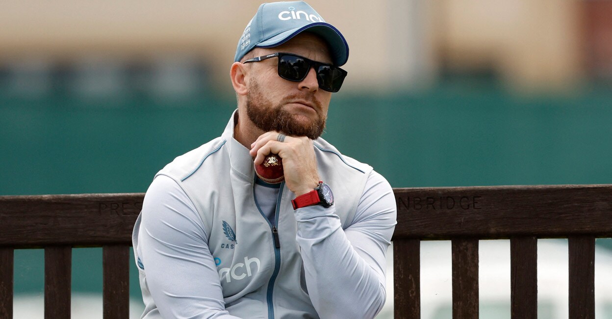England head coach Brendon McCullum. File photo: Action Images via Reuters/Jason Cairnduff