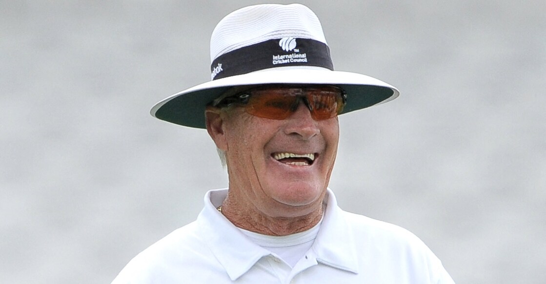 Rudi Koertzen retired from international umpiring in 2010. File photo: AFP/Andrew Yates