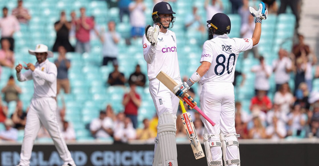 Zak Crawley & Ollie Pope 