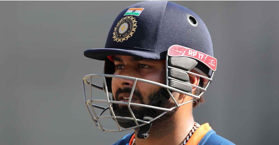 Rishabh Pant survived a horrific car accident on December 30. File photo: AFP/Surjeet Yadav