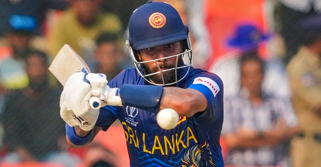 Kusal Mendis' hundred went in vain. Photo: PTI//Shahbaz Khan