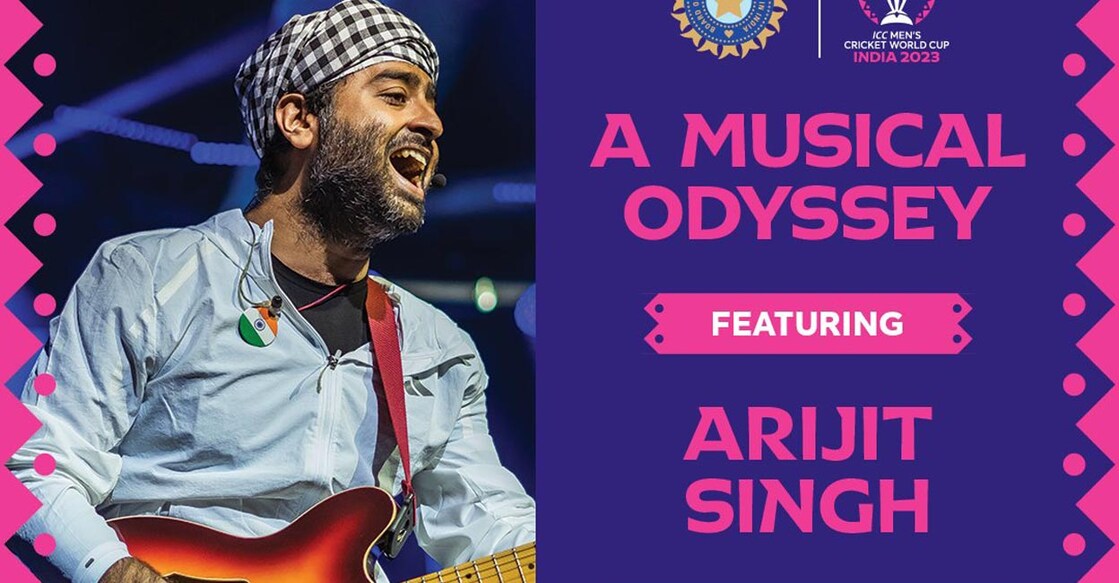 Arijit Singh is set to dazzle the fans. Photo: X@BCCI