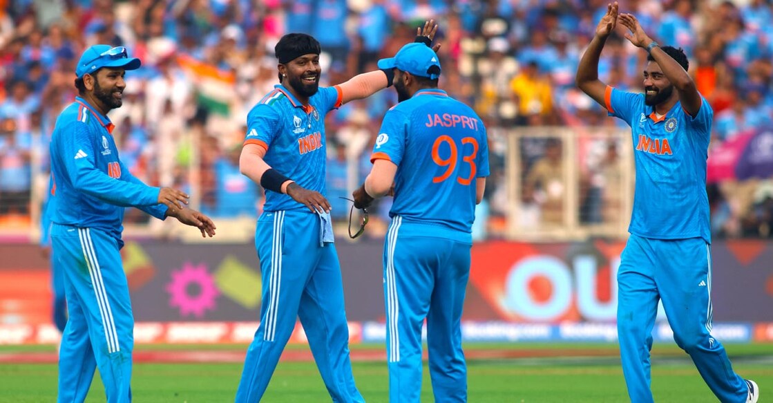 The Indian seamers have been impressive so far in the World Cup. File photo: IANS/Biplab Banerjee 