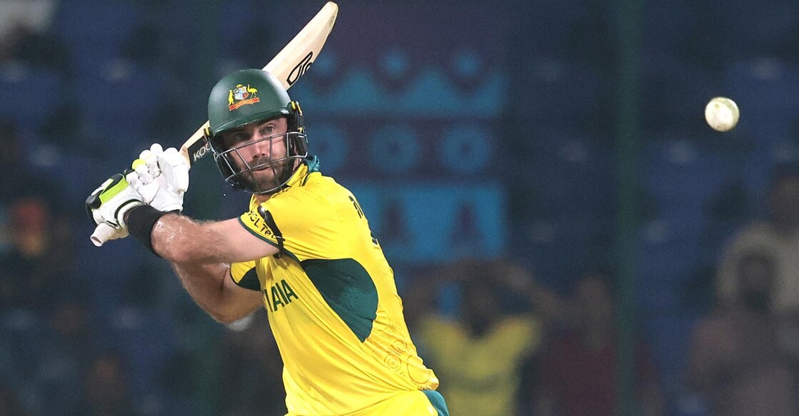 Glenn Maxwell Glenn Maxwell in action against the Netherlands. Photo: IANS/Raj Kumar