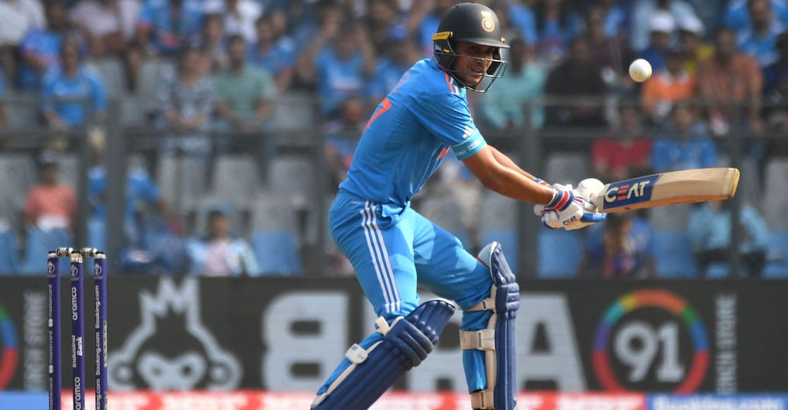 Shubman Gill in action. Photo: IANS