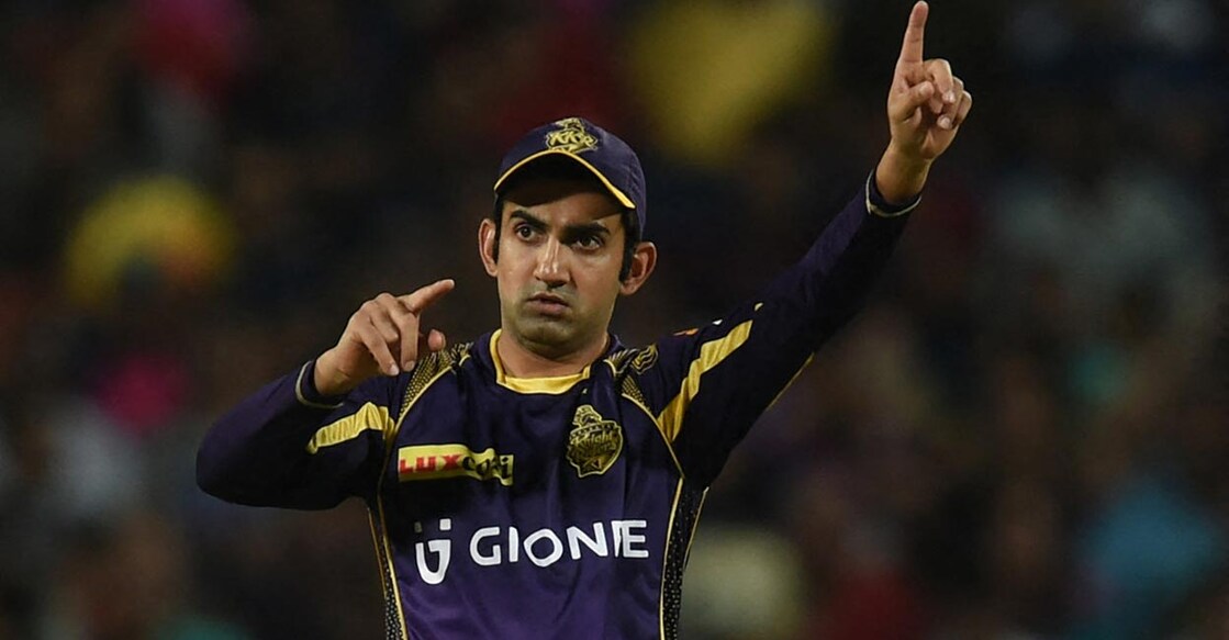 Gambhir joined KKR in 2011 and was with the team till 2017. File photo: AFP/Indranil Mukerjee