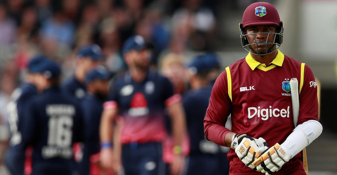 Marlon Samuels' ban commenced on November 11. File photo: Action Images/Jason Cairnduff via Reuters