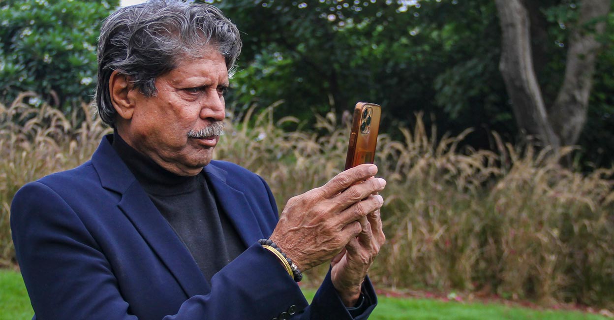 Kapil Dev Kapil Dev during the inauguration of the second edition of the Kapil Dev Grant Thornton Invitational 2023 golf tournament at Gurugram. Photo: PTI