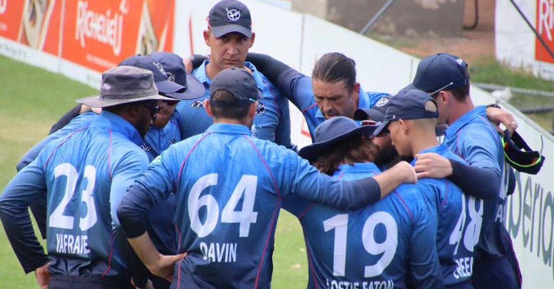 Namibia qualified for the Super 12 stage in their T20 World Cup debut in 2021 but could not advance beyond the first group stage in Australia last year. Photo: X@ICC