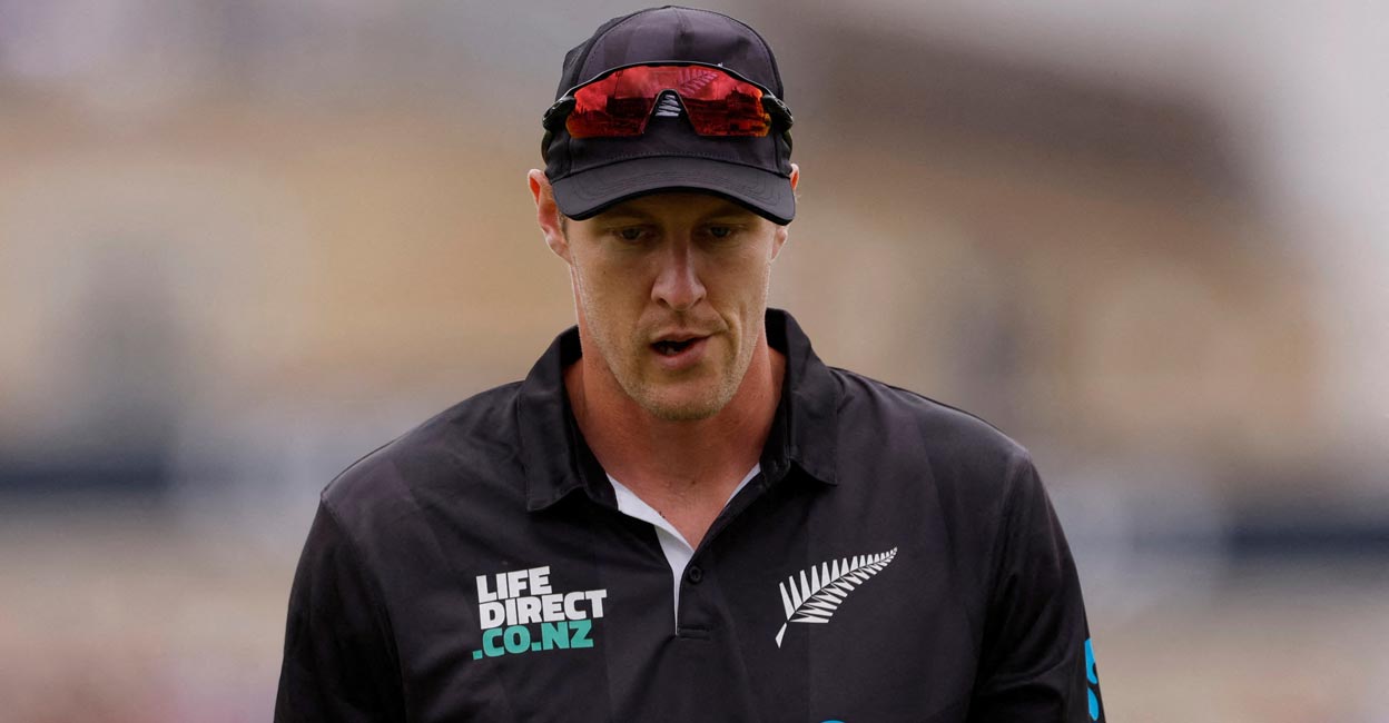 Kyle Jamieson New Zealand's Kyle Jamieson during a match in September. File photo: Action Images /Andrew Couldridge via Reuters