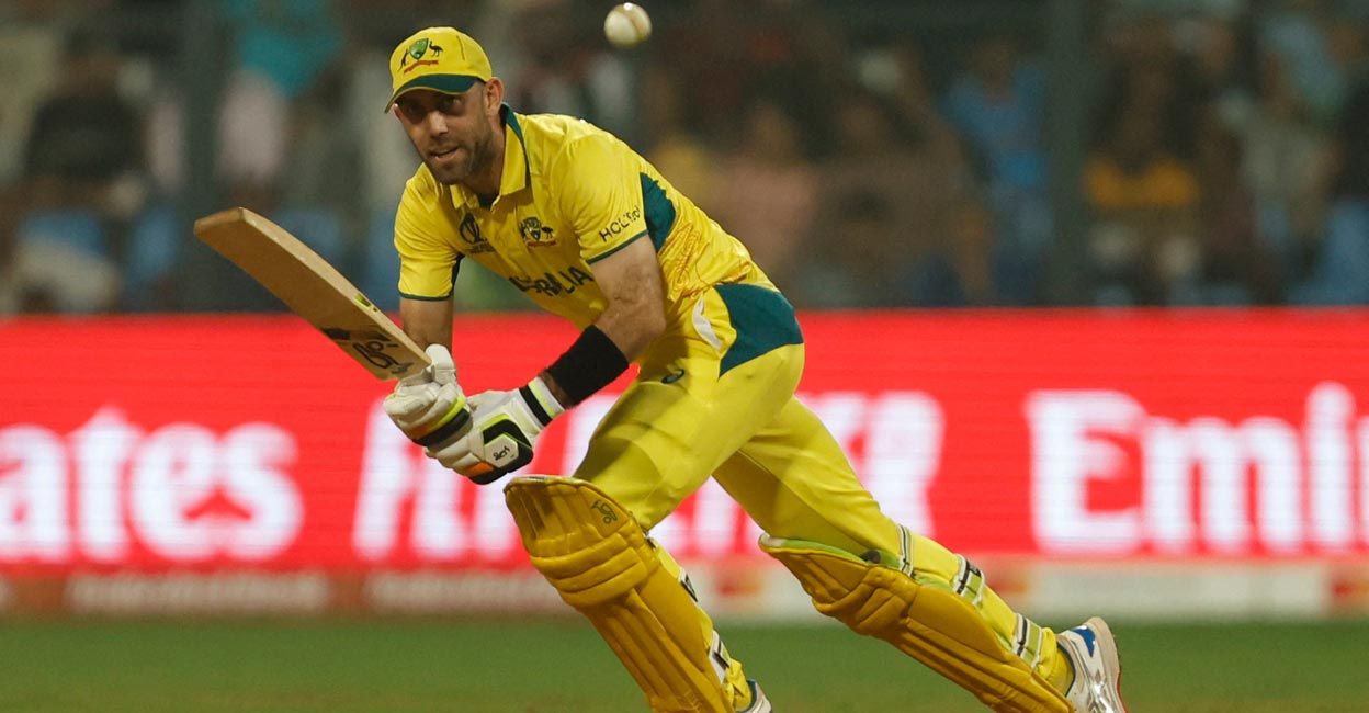 Australia's Glenn Maxwell in action against Afghanistan. File photo: Reuters/Francis Mascarenhas